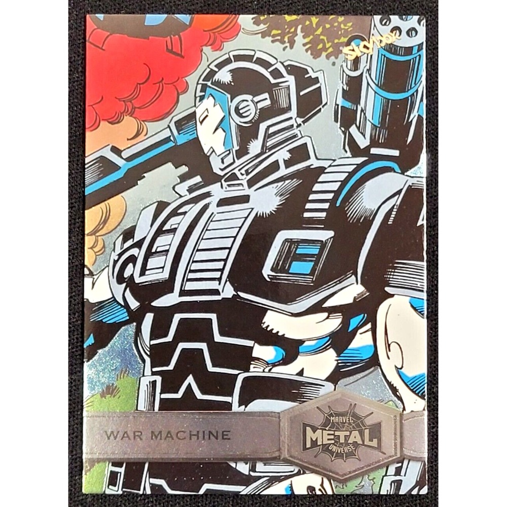 2022 UPPER DECK MARVEL METAL UNIVERSE SPIDER-MAN - WAR MACHINE HIGH SERIES - Picture 1 of 2